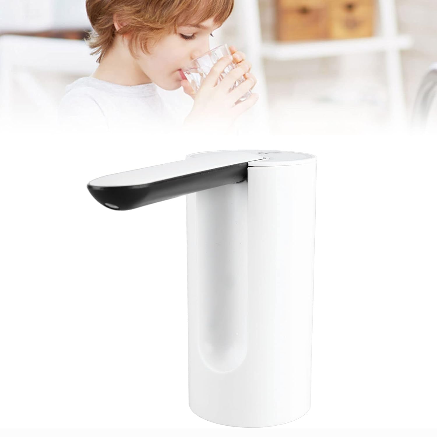 17825 Foldable Water Dispenser, Portable Water Bottle Pump USB Charging Electric Automatic Drinking Pump, Portable Drinking Dispenser Pump for Home Kitchen Living Room Office Camping 17825 Foldable Water Dispenser, Portable Water Bottle Pump USB Charging Electric Automatic Drinking Pump, Portable Drinking Dispenser Pump for Home Kitchen Living Room Office Camping